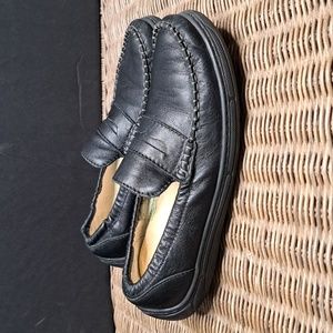 Primigi Driving Moccasin Loafer Size 36 Black Leather Waterproof